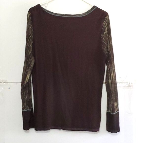 A Christopher & Banks Women's Top Boho Hippie Cottage Core Lightweight L - Picture 10 of 10